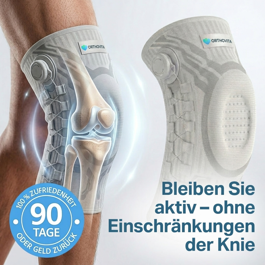 Orthovita Kniebandage mit Präzisions-Drehrad – Hauptbild