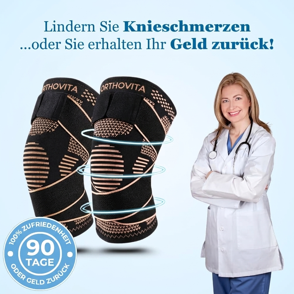 Orthovita BioAktiv Kniebandage – Detail
