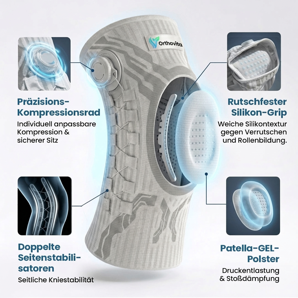 Orthovita Kniebandage – Funktionen im Detail
