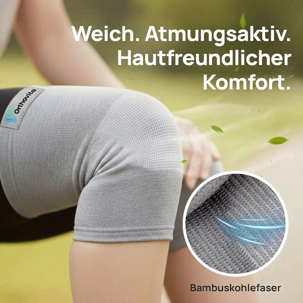 Orthovita Bambus Kniebandage – Detail