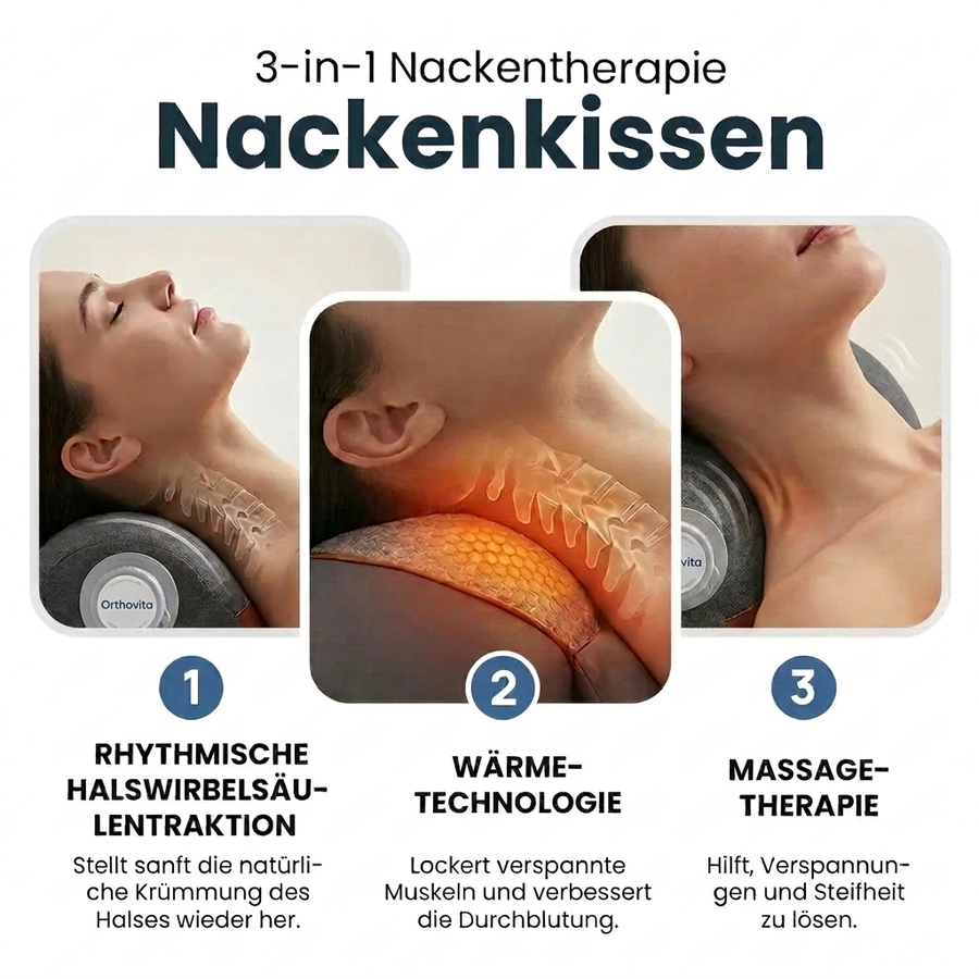 Der Nacken macht Feierabend – du nicht.
