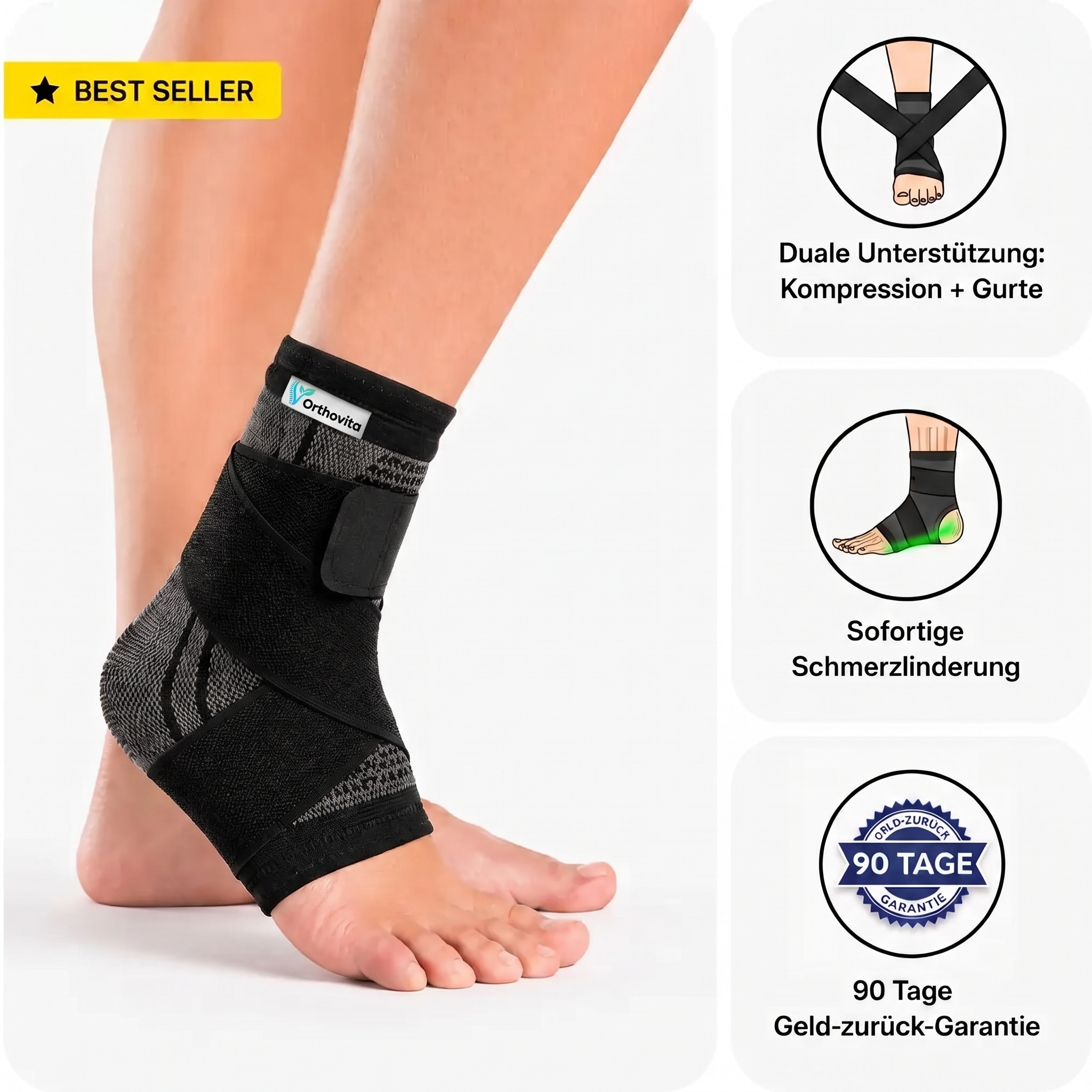 Orthovita Bambus Fußbandage