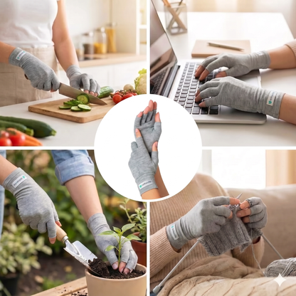 Orthovita Bambus Kompressions-Handschuhe – bei Küche, Laptop, Garten und Handarbeit