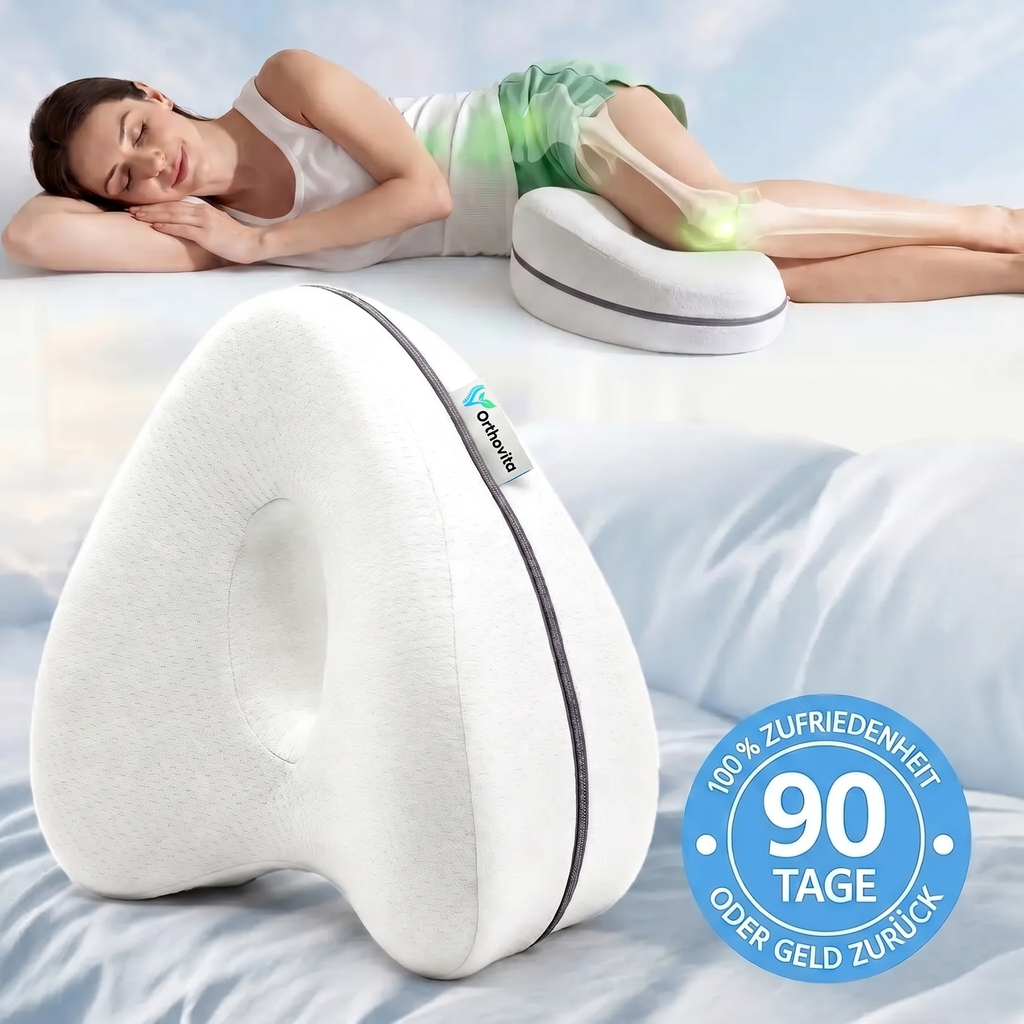 Orthovita ISG-Kniekissen – ergonomisches Beinkissen fuer Seitenschlaefer