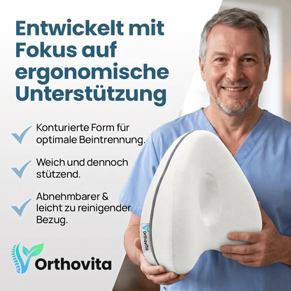 Orthovita ISG-Kniekissen – konturierte Form für optimale Beintrennung