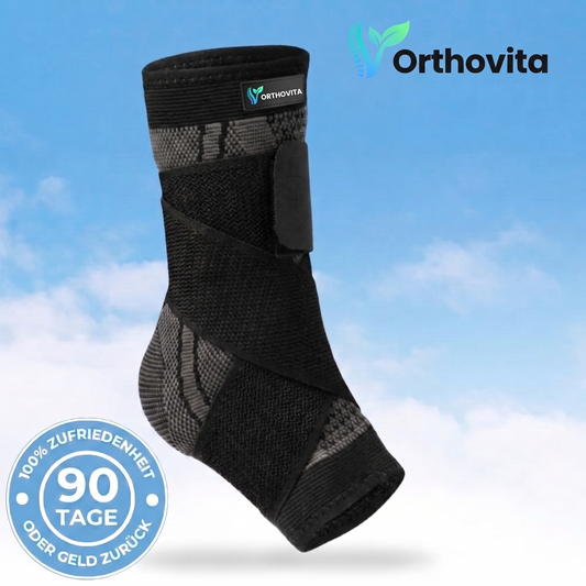 Orthovita BioAktiv Fußbandage – Kompressions-Fußbandage mit 90-Tage-Garantie