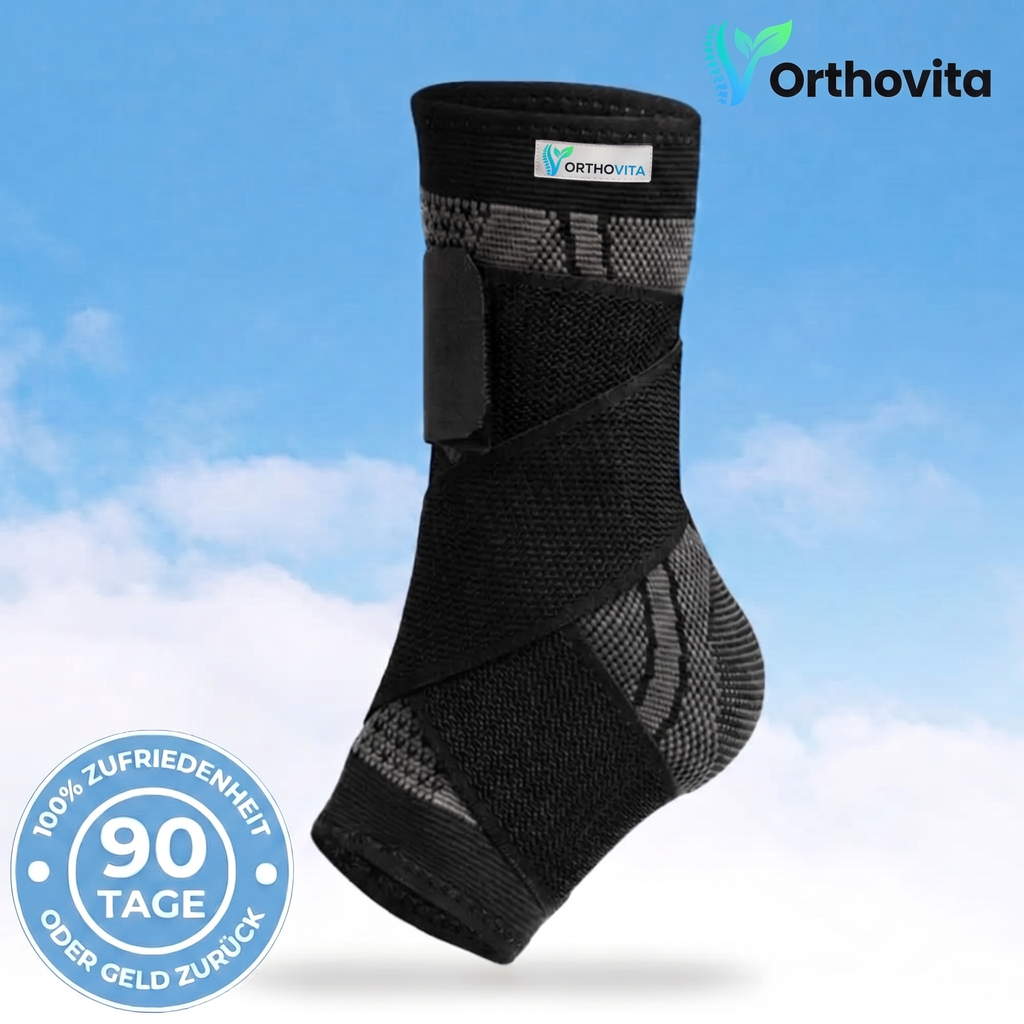 Orthovita Footsleeve – nahtlose Kompressions-Fussbandage, unsichtbar im Schuh